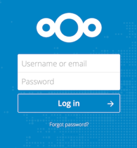 The Nextcloud Web interface - Safekloud
